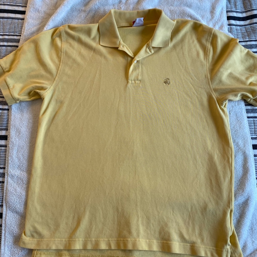 Brooks Brothers Yellow Polo